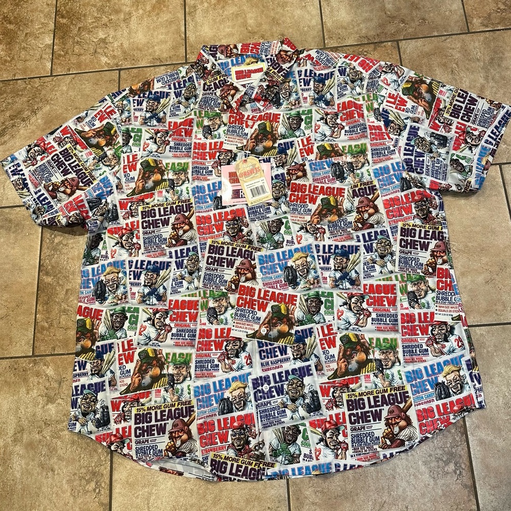 BNWT RSVLTS Big League Chew shirt 3XL